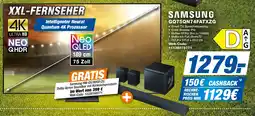 expert Techno Land SAMSUNG GQ75QN74FATXZG Angebot