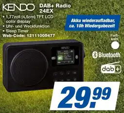 expert Techno Land KENDO DAB+ Radio 24EX Angebot