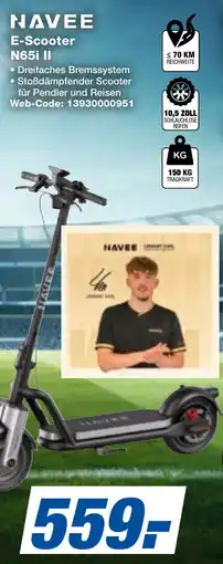 expert Techno Land NAVEE E-Scooter N65i II Angebot