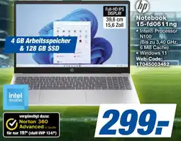 expert Techno Land hp Notebook 15-fd0611ng Angebot