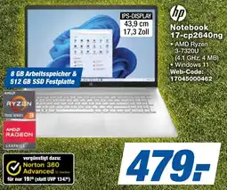 expert Techno Land hp Notebook 17-cp2640ng Angebot