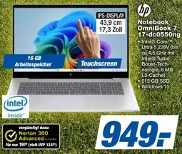 expert Techno Land hp Notebook OmniBook 7 17-dc0550ng Angebot