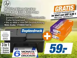 expert Techno Land hp Multifunktionsdrucker DeskJet 4320 All-in-One Angebot