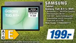 expert Techno Land SAMSUNG Tablet Galaxy Tab A11+ WiFi Angebot