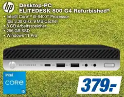 expert Techno Land hp Desktop-PC ELITEDESK 800 G4 Refurbished Angebot