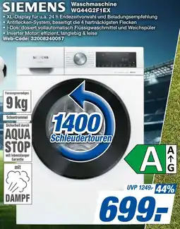 expert Techno Land SIEMENS Waschmaschine WG44G2F1EX Angebot