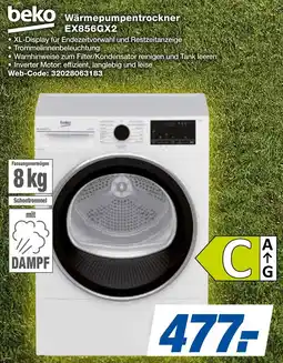 expert Techno Land beko Wärmepumpentrockner EX856GX2 Angebot