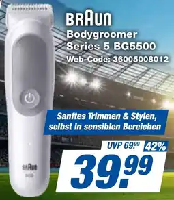 expert Techno Land BRAUN Bodygroomer Series 5 BG5500 Angebot