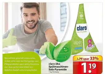 Famila Nord Ost Claro öko Spülmaschinen Salz Pyramide Angebot