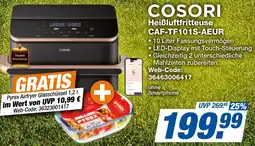 expert Techno Land COSORI Heißluftfritteuse CAF-TF101S-AEUR Angebot