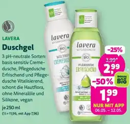 Biomarkt LAVERA Duschgel Angebot