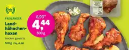 Biomarkt FREILÄNDER Land hähnchen haxen Angebot
