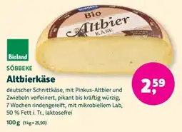 Biomarkt SOBBEKE Altbierkäse Angebot