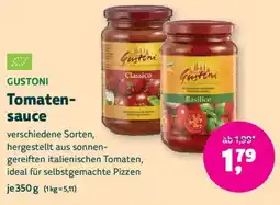 Biomarkt GUSTONI Tomatensauce Angebot