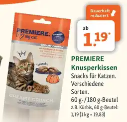 Fressnapf PREMIERE Knusperkissen Angebot