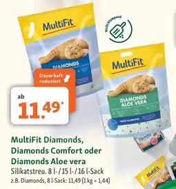 Fressnapf MultiFit Diamonds, Diamonds Comfort oder Diamonds Aloe vera Angebot