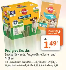Fressnapf Pedigree Snacks Angebot