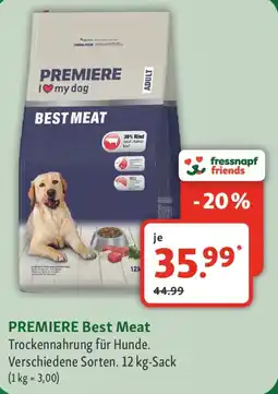 Fressnapf Premiere best meat Angebot