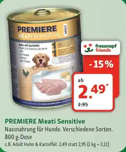 Fressnapf Premiere meati sensitive Angebot