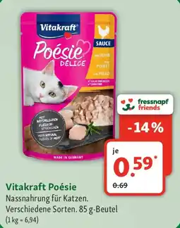 Fressnapf Vitakraft Poésie Angebot