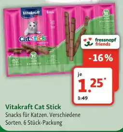 Fressnapf Vitakraft Cat Stick Angebot