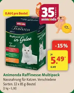 Fressnapf Animonda Raffinesse Multipack Angebot