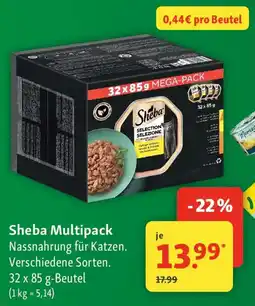 Fressnapf Sheba Multipack Angebot