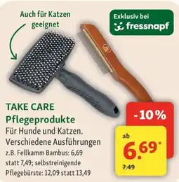 Fressnapf TAKE CARE Pflegeprodukte Angebot