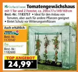 Norma Tomatengewächshaus Angebot