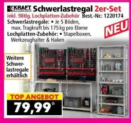 Norma Schwerlastregal 2er-Set Angebot