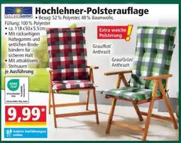 Norma Hochlehner-Polsterauflage Angebot