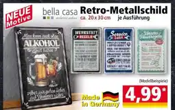 Norma Retro-Metallschild Angebot