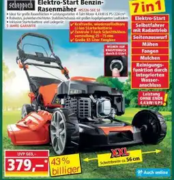 Norma Elektro-Start Benzin-Rasenmäher Angebot