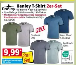 Norma Henley T-Shirt 2er-Set Angebot
