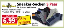 Norma Sneaker-Socken 5 Paar Angebot