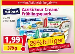 Norma Zaziki/Sour Cream/Frühlingsquark Angebot