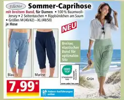 Norma Sommer-Caprihose Angebot
