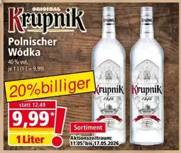 Norma Krupnik Polnischer Wódka Angebot