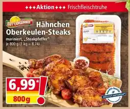 Norma Hähnchen Oberkeulen-Steaks Angebot
