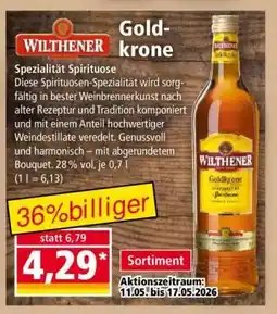 Norma Goldkrone Angebot