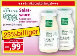 Norma Zum Dorfkrug Salatsauce Caesar oder Sylter Salatfrische Angebot