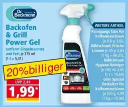 Norma Backofen & Grill Power Gel Angebot