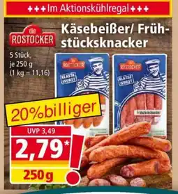 Norma Käsebeißer/ Frühstücksknacker Angebot