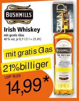 Norma Bushmills Irish Whiskey Angebot