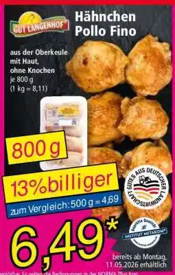 Norma Hähnchen Pollo Fino Angebot