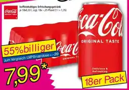 Norma Coca-Cola Original Taste 18er Pack Angebot