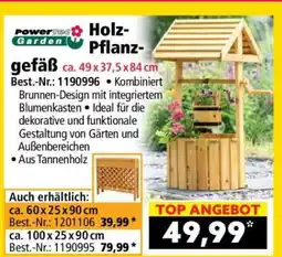 Norma Holz-Pflanzgefäß Angebot