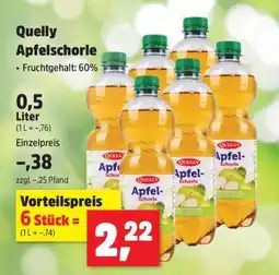 Thomas Philipps Quelly Apfelschorle Angebot