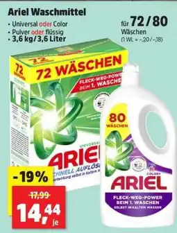 Thomas Philipps Ariel Waschmittel Angebot