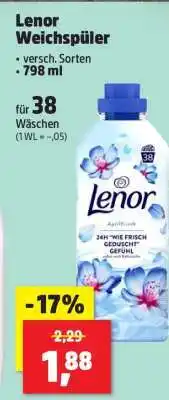 Thomas Philipps Lenor Weichspüler Angebot